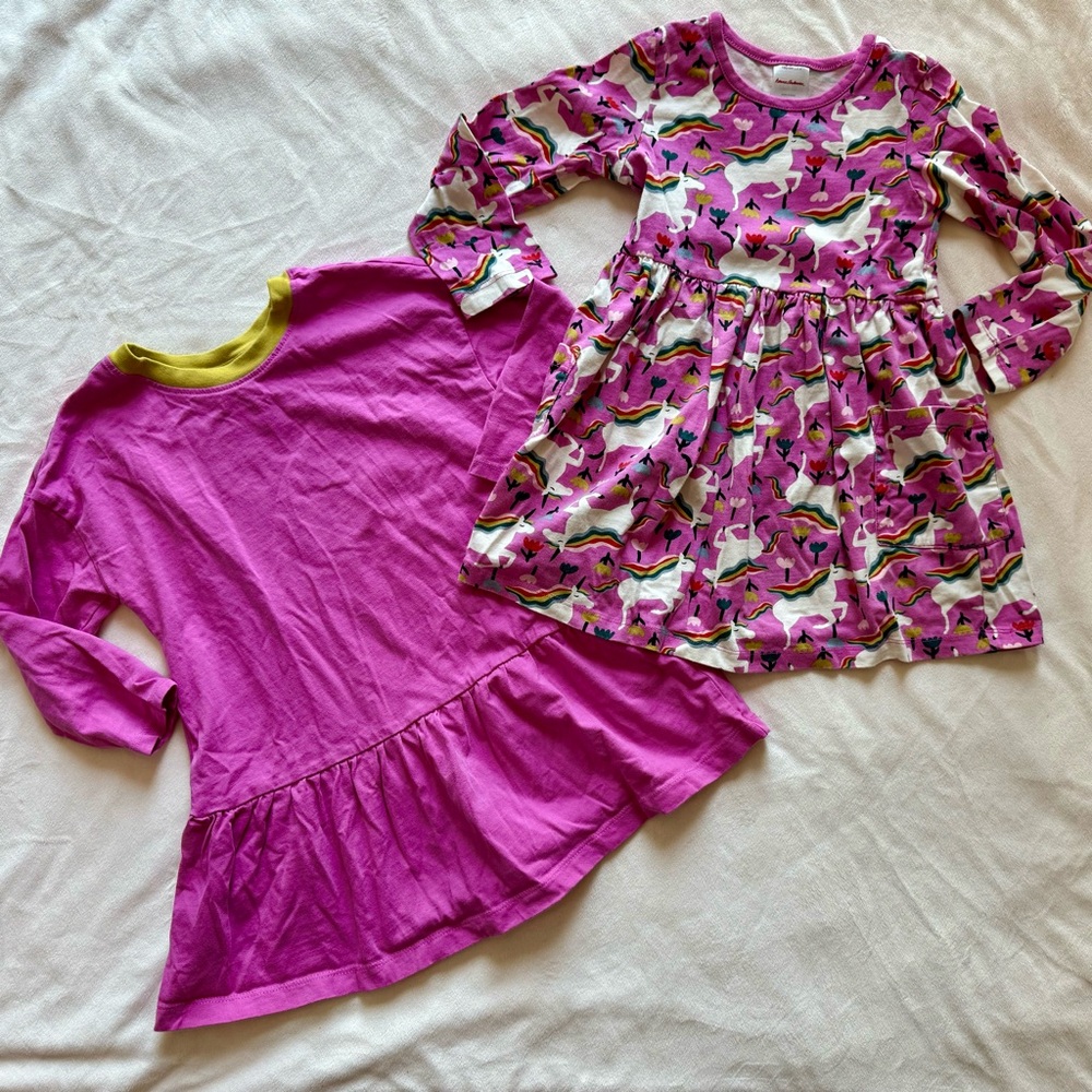 Long-sleeve cotton dresses